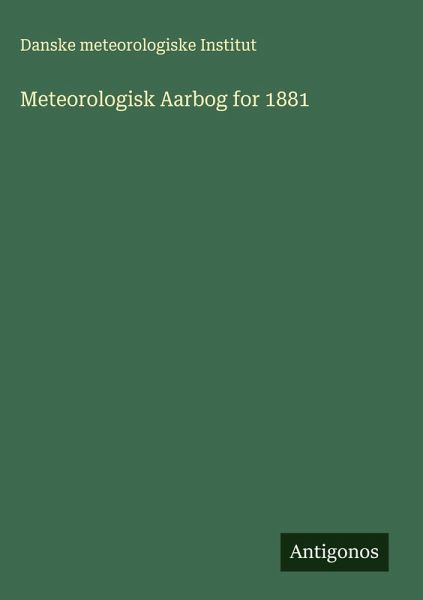 Meteorologisk Aarbog for 1881