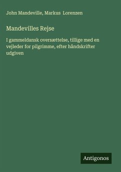 Mandevilles Rejse Cover Mandevilles Rejse