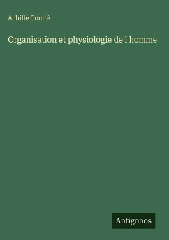 Cover Organisation et physiologie de l'homme