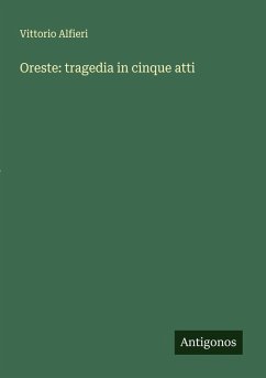Cover Oreste: tragedia in cinque atti