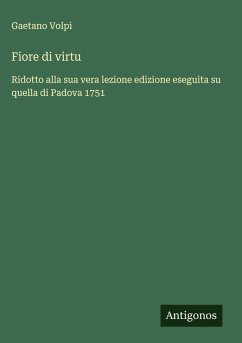 Fiore di virtu - Volpi, Gaetano