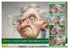 Cover Oma macht jetzt Sonderschicht (Wandkalender 2026 DIN A4 quer), CALVENDO Monatskalender
