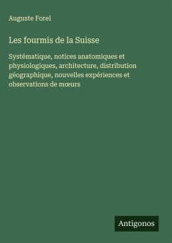 Cover Les fourmis de la Suisse