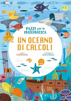 Un oceano di operazioni. Pazzi per la matematica. Con adesivi Cover Un oceano di operazioni. Pazzi per la matematica. Con adesivi