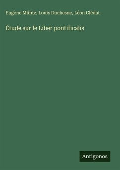 Cover Étude sur le Liber pontificalis