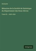 Mémoires de la Société de Statistique du Département des Deux-Sèvres Mémoires de la Société de Statistique du Département des Deux-Sèvres