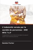 L'indemnité versée par la société de personnes - IDW HFA 7 n.F L'indemnité versée par la société de personnes - IDW HFA 7 n.F
