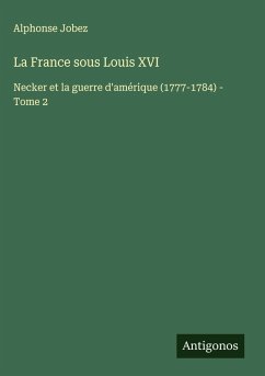 Cover La France sous Louis XVI