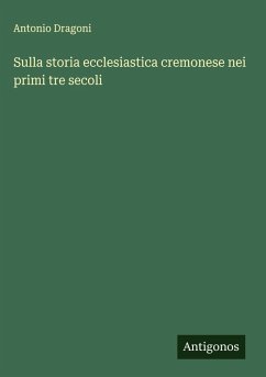 Cover Sulla storia ecclesiastica cremonese nei primi tre secoli