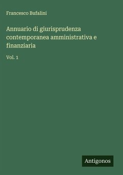 Cover Annuario di giurisprudenza contemporanea amministrativa e finanziaria