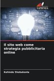 Il sito web come strategia pubblicitaria online Il sito web come strategia pubblicitaria online