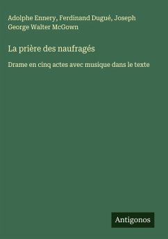 Cover La prière des naufragés