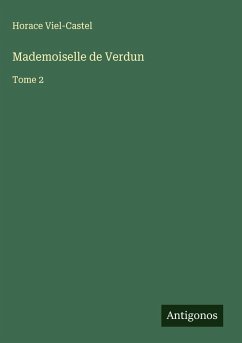 Cover Mademoiselle de Verdun