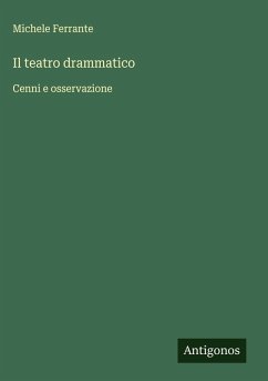 Cover Il teatro drammatico