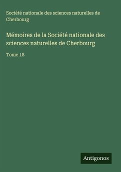 Cover Mémoires de la Société nationale des sciences naturelles de Cherbourg