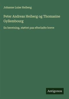 Cover Peter Andreas Heiberg og Thomasine Gyllembourg