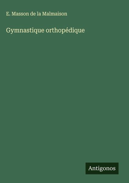 Gymnastique orthopédique