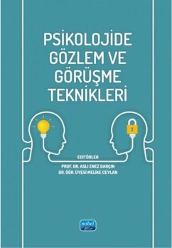 Cover Psikolojide Gözlem ve Görüsme Teknikleri