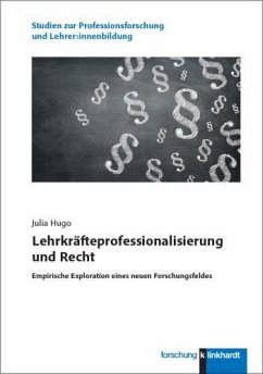 Cover Lehrkräfteprofessionalisierung und Recht
