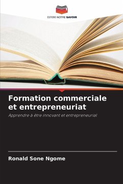 Cover Formation commerciale et entrepreneuriat