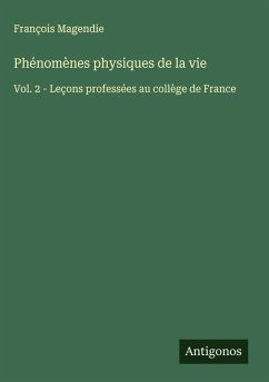 Cover Phénomènes physiques de la vie