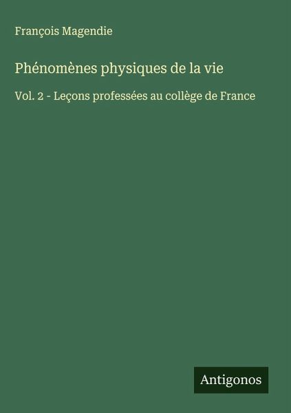 Phénomènes physiques de la vie