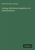 Catalogo della librería legislativa e di amministrazione