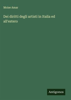Cover Dei diritti degli artisti in Italia ed all'estero