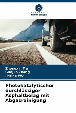 Cover Photokatalytischer durchlässiger Asphaltbelag mit Abgasreinigung