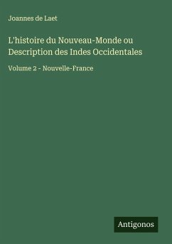 Cover L'histoire du Nouveau-Monde ou Description des Indes Occidentales