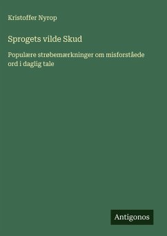 Cover Sprogets vilde Skud