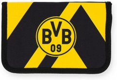 Cover BVB Borussia Dortmund 09 - aufklappbares Etui mit BVB-Logo - befüllt