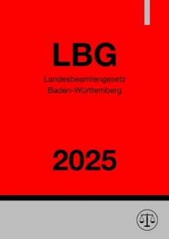 Cover Landesbeamtengesetz Baden-Württemberg - LBG 2025