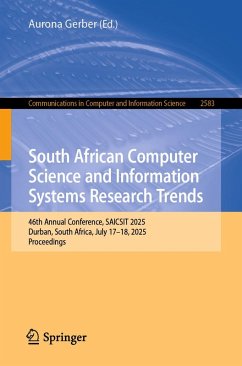Cover South African Computer Science and Information Systems Research Trends (eBook, PDF)