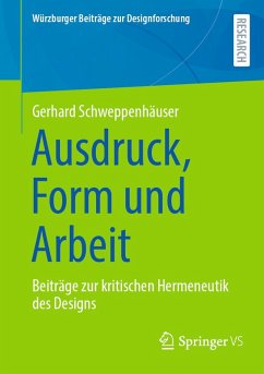 Cover Ausdruck, Form und Arbeit (eBook, PDF)