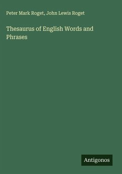 Cover Thesaurus of English Words and Phrases