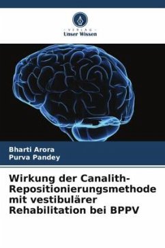 Cover Wirkung der Canalith-Repositionierungsmethode mit vestibulärer Rehabilitation bei BPPV