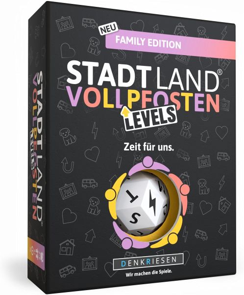 DENKRIESEN - Stadt Land Vollpfosten® Family Edition -  DENKRIESEN - Stadt Land Vollpfosten® Family Edition -