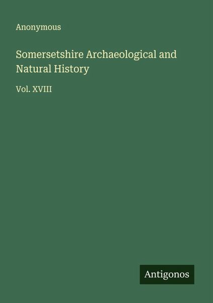 Somersetshire Archaeological and Natural History
