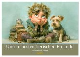 Unsere besten tierischen Freunde - Humorvolle Werke (Tischkalender 2026 DIN A5 quer), CALVENDO Monatskalender Unsere besten tierischen Freunde - Humorvolle Werke (Tischkalender 2026 DIN A5 quer), CALVENDO Monatskalender