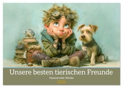Unsere besten tierischen Freunde - Humorvolle Werke (Tischkalender 2026 DIN A5 quer), CALVENDO Monatskalender - Calvendo;Brunner-Klaus, Liselotte Unsere besten tierischen Freunde - Humorvolle Werke (Tischkalender 2026 DIN A5 quer), CALVENDO Monatskalender - Calvendo;Brunner-Klaus, Liselotte
