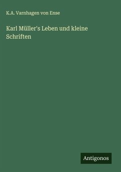 Cover Karl Müller's Leben und kleine Schriften