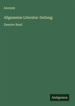 Cover Allgemeine Literatur-Zeitung