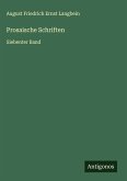 Prosaische Schriften Prosaische Schriften