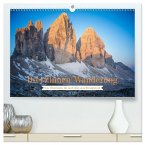 Drei Zinnen-Wanderung: Vom Misurinasee bis nach oben zum Rienzplateau (hochwertiger Premium Wandkalender 2026 DIN A2 quer), Kunstdruck in Hochglanz