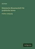 Rheinische Monatsschrift für praktische Aerzte