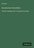 Botanisches Centralblatt