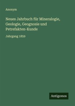 Cover Neues Jahrbuch für Mineralogie, Geologie, Geognosie und Petrefakten-Kunde