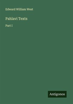 Cover Pahlavi Texts