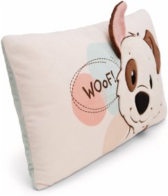 Cover Nici 62163 Kissen Hund weiß rechteckig 43x25cm GREEN